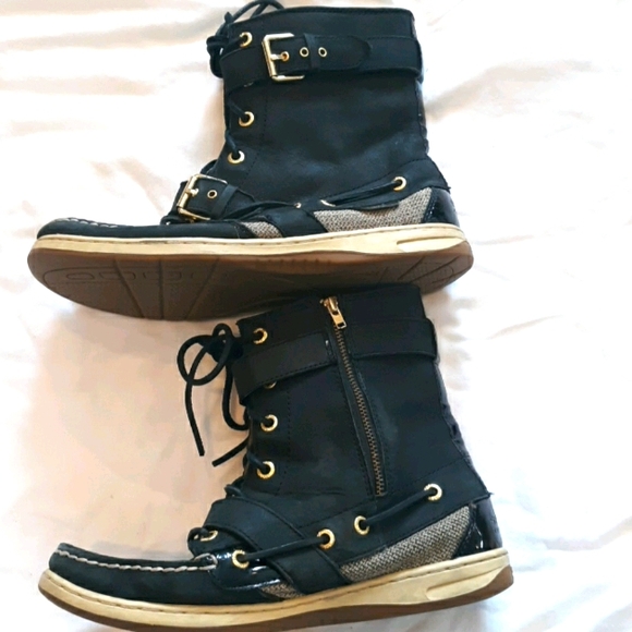 Sperry Shoes - Sperry leather and buckle zip ankle boot